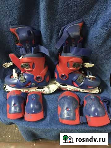 Роликовые Коньки oxelo Play 3 с защитой Ростов-на-Дону - изображение 1