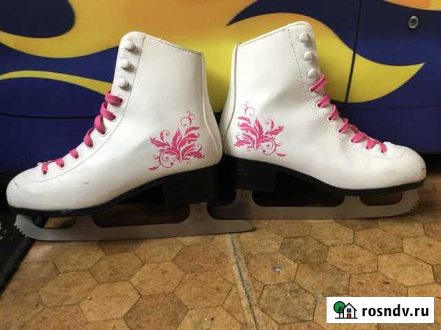 Коньки фигурные 36 размер Хабаровск - изображение 1