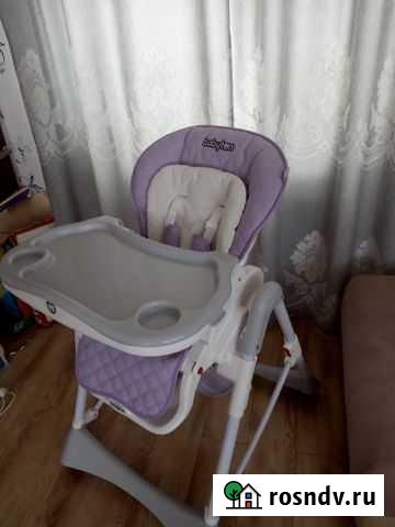 Стульчик шезлонг для кормления babyton как новый Томск - изображение 1
