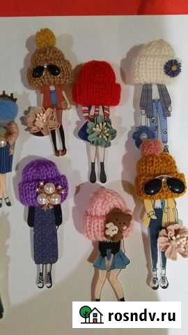 Брошь акриловая Мурманск - изображение 1