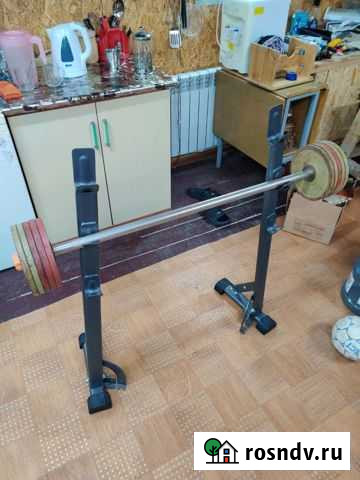 Стойка для штанги и штанга Новый Уренгой - изображение 1