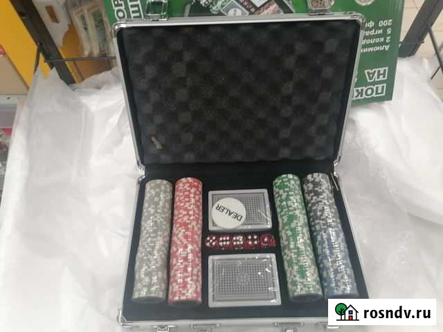 Покерный набор 200 фишек Красноярск - изображение 1