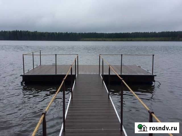 Понтон; Пирс; Причал; баня, дом (хаусбот) на воде Петрозаводск - изображение 1