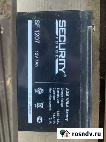 Аккумулятор гелевый новый Красногорск - изображение 1