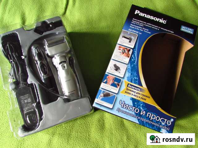 Продам новую бритву Panasonic ES-RW30+триммер ER41 Красноуфимск - изображение 1