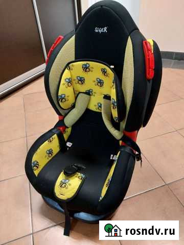 Автокресло детское Siger art 9-25 кг isofix Гагарин - изображение 1