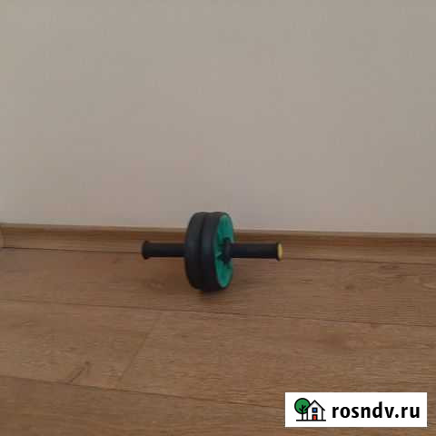 Тренажер для пресса живота ролик колесо двойное Красноярск - изображение 1