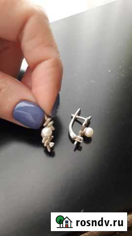 Серьги серебро Черкесск - изображение 1