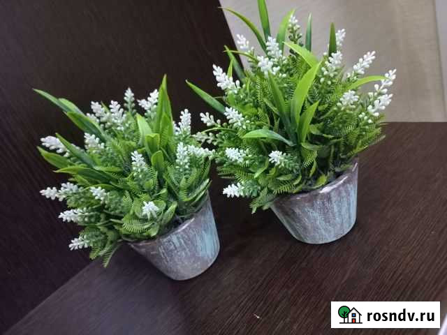 Искусственные растения в горшках Биробиджан - изображение 1