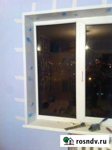 Отделка оконных и дверных откосов пластиком Кропоткин - изображение 1