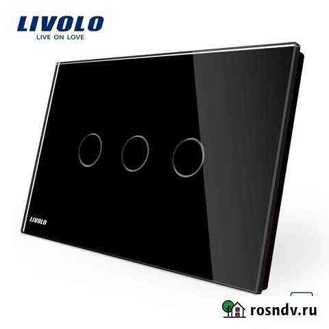 Беспроводной Выключатель Livolo AU US C9, панель и Курган