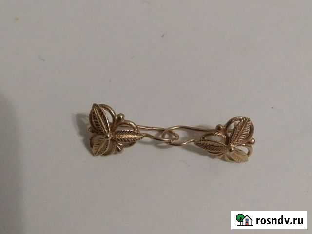 Золотые серьги 583 пробы СССР Томск - изображение 1