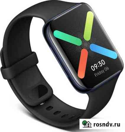Новые смарт-часы oppo Watch 46мм, чёрные. Гарантия Новосибирск