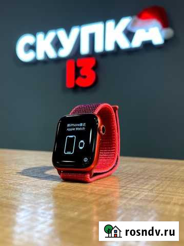 Apple Watch 6 (44mm) Гарантия до 16.04.22 Саранск - изображение 1