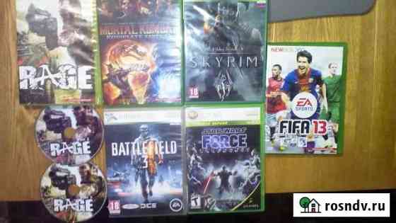 Игры диски на xbox 360 Оленегорск