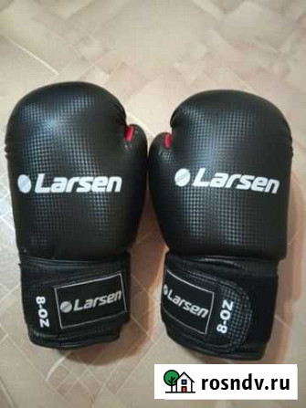 Боксёрские перчатки Larsen 8oz Челябинск - изображение 1