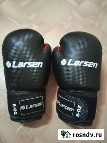 Боксёрские перчатки Larsen 8oz Челябинск - изображение 1