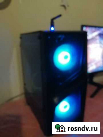Игровой пк core i3 9100f, 1050ti 4gb, RGB подсветк Владикавказ - изображение 1