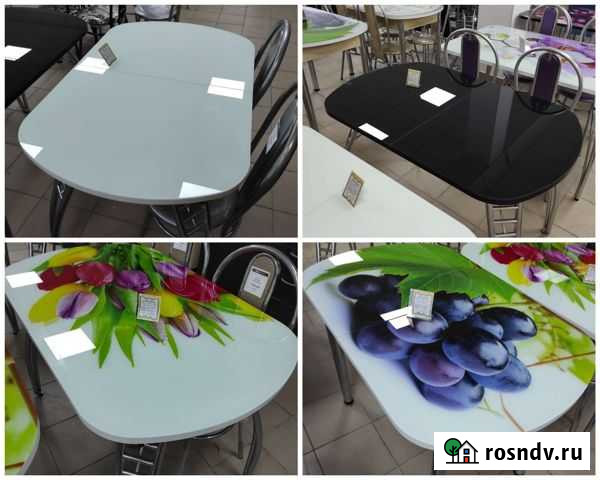 Стол раздвижной стеклопечать Омск - изображение 1