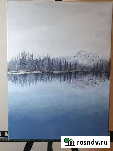 Картина акрилом Кировск - изображение 1