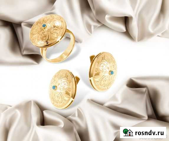 Эксклюзивный ювелирный гарнитур Кострома - изображение 1