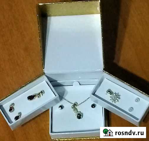 Набор бижутерии подарочный тройной Астрахань - изображение 1