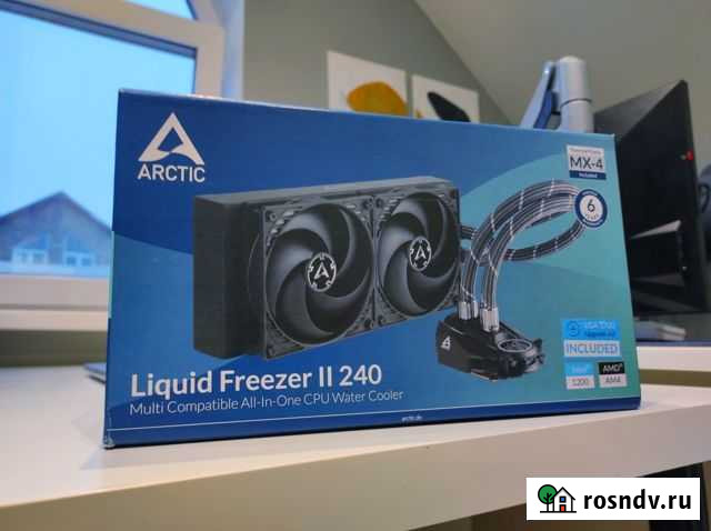 Водяное охлаждение Arctic Liquid Freezer II-240 Икша - изображение 1