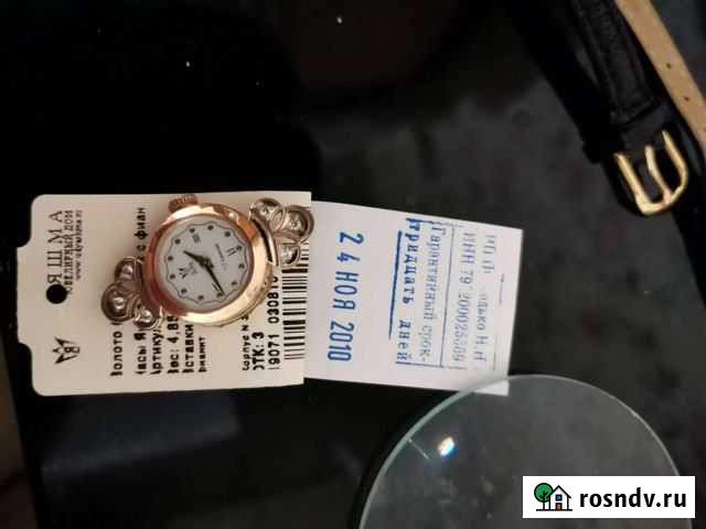 Золотые часы женские Хабаровск - изображение 1