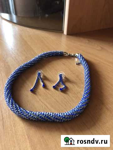 Бижутерия колье + серьги Севастополь - изображение 1