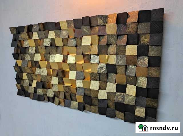 Панно из дерева, звукопоглощающая панель Симферополь - изображение 1