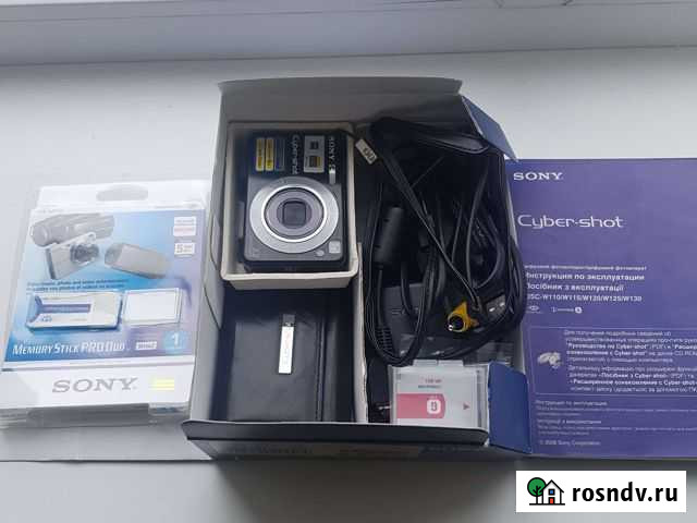 Цифровой фотоаппарат sony Cyber-shot 7.2MP Курганинск - изображение 1