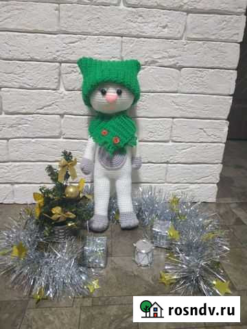 Вязаная кошечка Муся Шахты - изображение 1