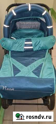 Коляска 2 в 1 adamex neon Казань - изображение 1