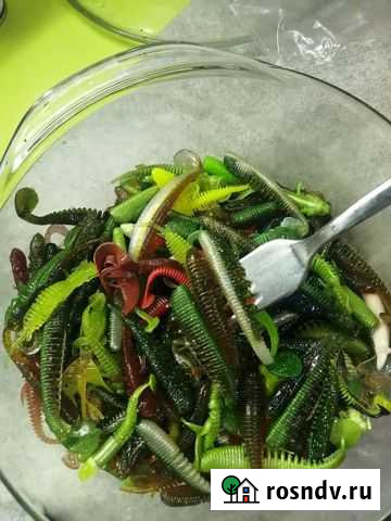 Силиконовые-Рыбаловные приманки Ейск - изображение 1