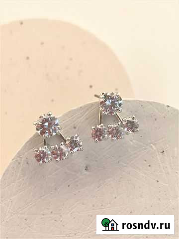 Swarovski Серьги Пусеты Оригинал Кристал Сваровски Тольятти - изображение 1