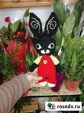 Вязанные игрушки. Кролик Бинг Гиагинская - изображение 1