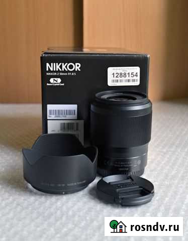 Nikon Z 50mm f/1.8S Сыктывкар - изображение 1