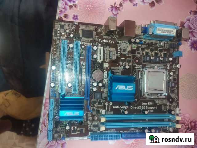 Материнская плата с процессором 775 Тамбов - изображение 1