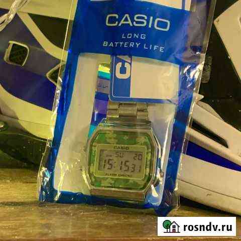 Мужские серебряные часы Casio Тверь