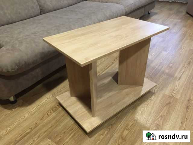 Журнальный стол на колесах Березовка - изображение 1