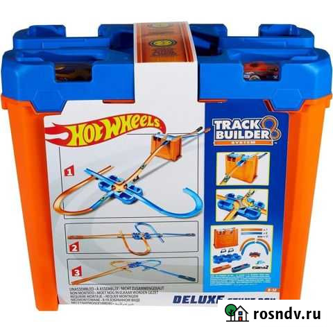 Конструктор трасс HotWeels прем.трюков Набережные Челны - изображение 1