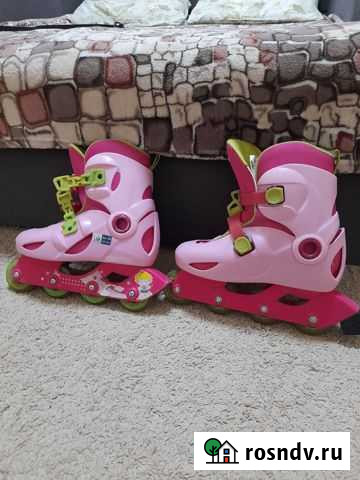 Роликовые коньки детские раздвижные Ростов-на-Дону - изображение 1