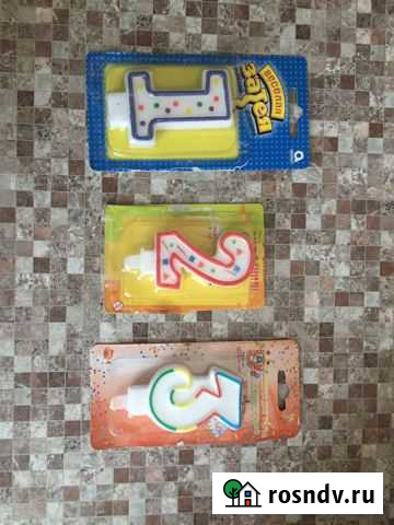 Свечи для торта Тобольск - изображение 1