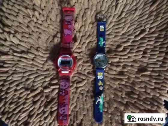 Часы детские Ben 10 и Hello Kitty Конаково