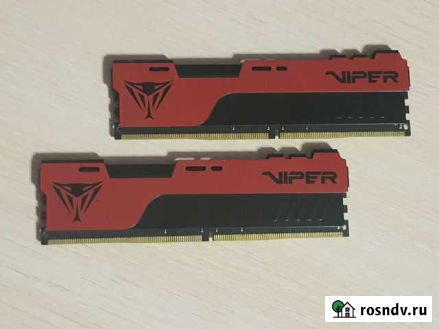 Patriot Viper 2x16 (32gb) 4000мгц DDR4 Липецк - изображение 1