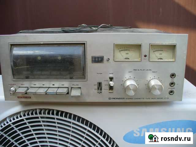 Кассетная Дека pioneer CT-2 Мичуринск - изображение 1
