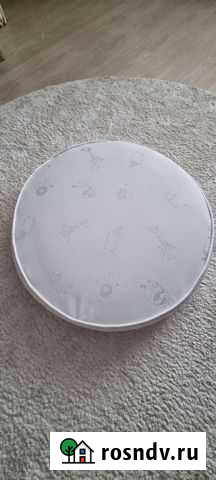 Матрац на круглую кроватку+не промокаемая простынь Благовещенск - изображение 1