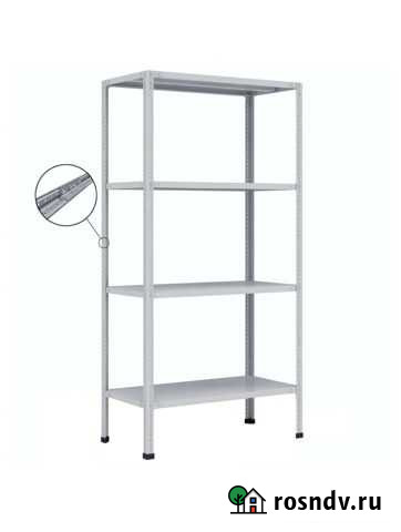 Стеллаж металлический (2000х1000х400мм) Ростов-на-Дону - изображение 1
