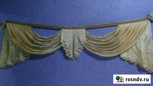 Ламбрекены и портьеры в отличном состоянии Магнитогорск - изображение 1