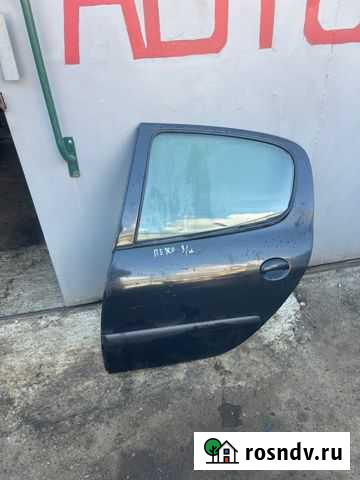 Дверь задняя левая Peugeot 206 2A/C TU3A 2007 Геленджик - изображение 1
